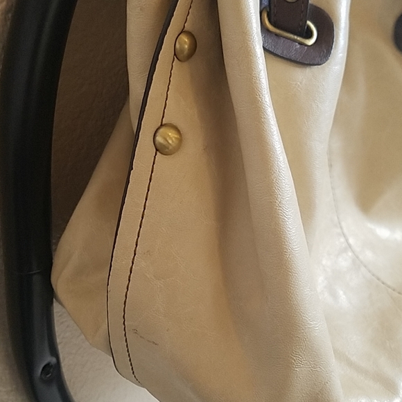 Beige Shoulder Satchel Bag - Picture 6 of 6
